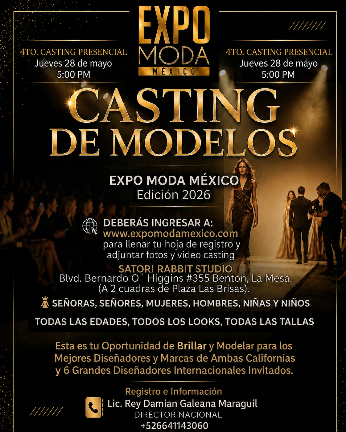 Póster Expo Moda México 2026